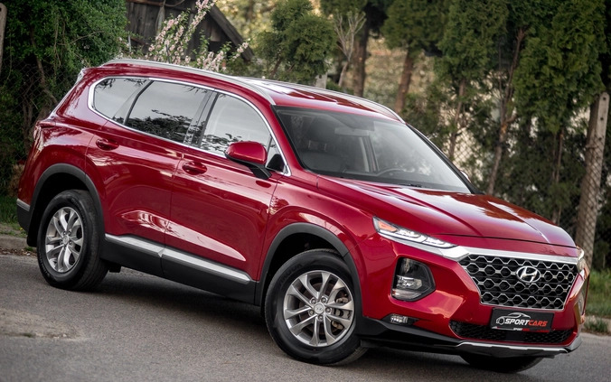 Hyundai Santa Fe cena 104900 przebieg: 17200, rok produkcji 2019 z Debrzno małe 596